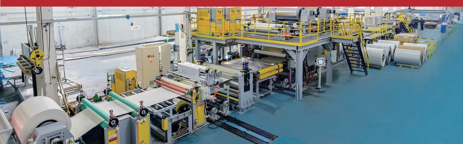 Produktionslinie für 3D-Aluminiumkern-Verbundplatten