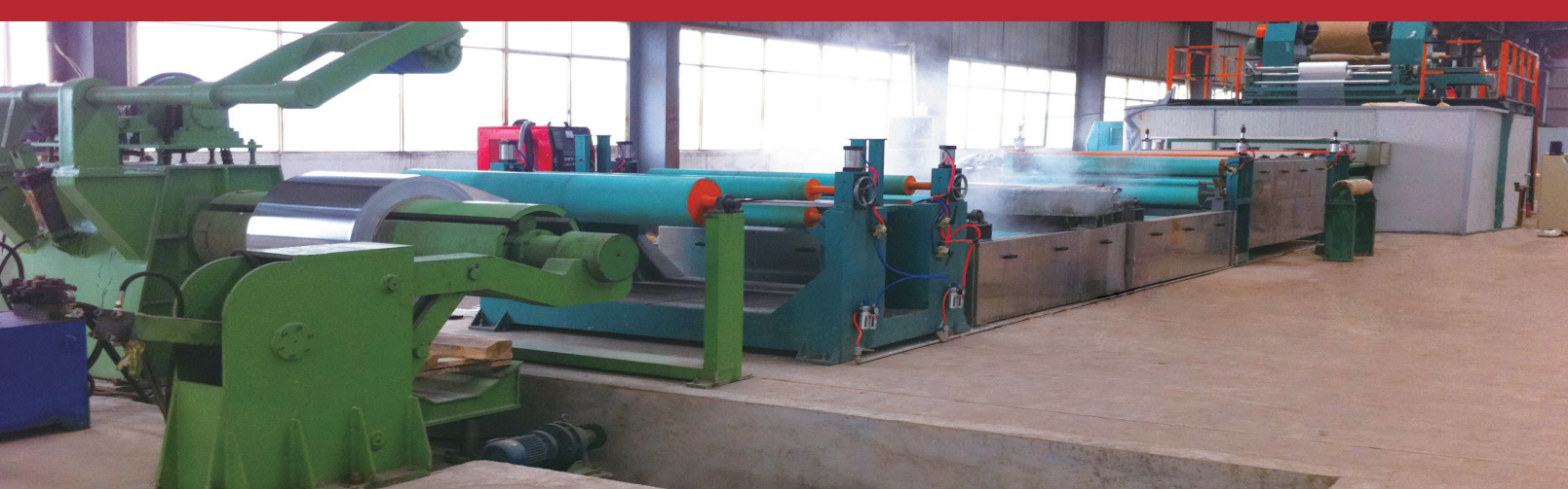 Produktionslinie für Doppelmetall-Verbundplatten